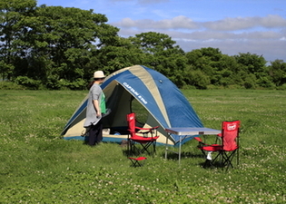 キャンプ場（予約制）家族、友人、ソロで満喫♪
